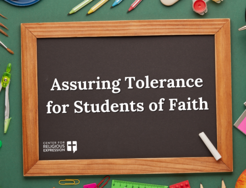 Assuring Tolerance for Students of Faith