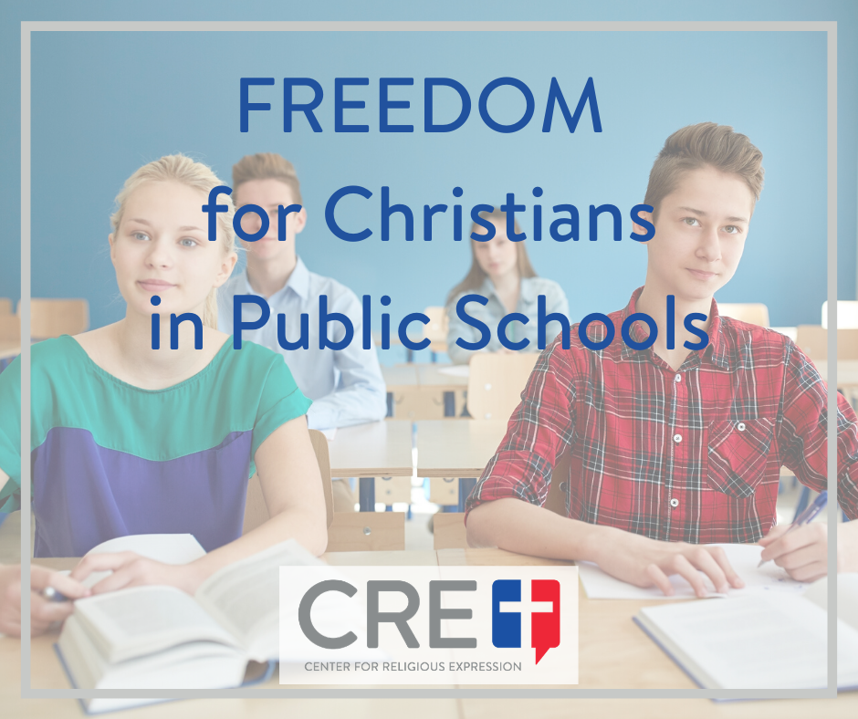 Do students have freedom of expression, particularly, when it comes to their faith? As a matter of fact… yes, yes they do.