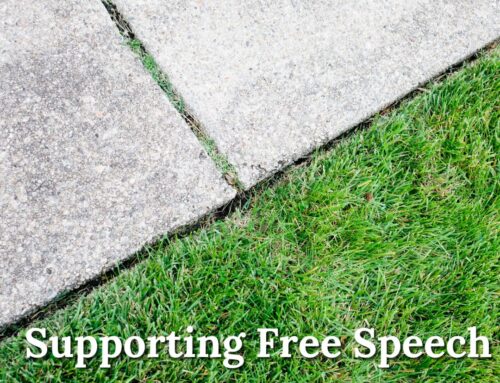 Supporting Free Speech on Sidewalks
